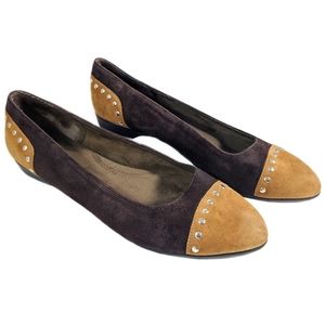 Aerosoles Suede Ballet Flats